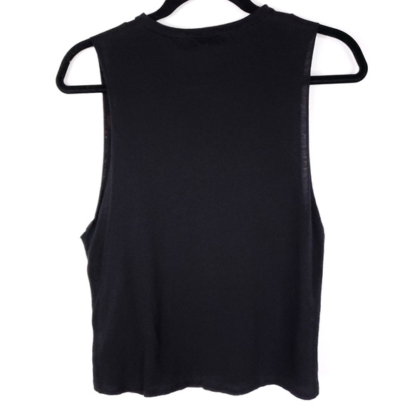 Rock Rose Couture LA Mesh Rock N Roll Muscle Tank - Picture 2 of 8